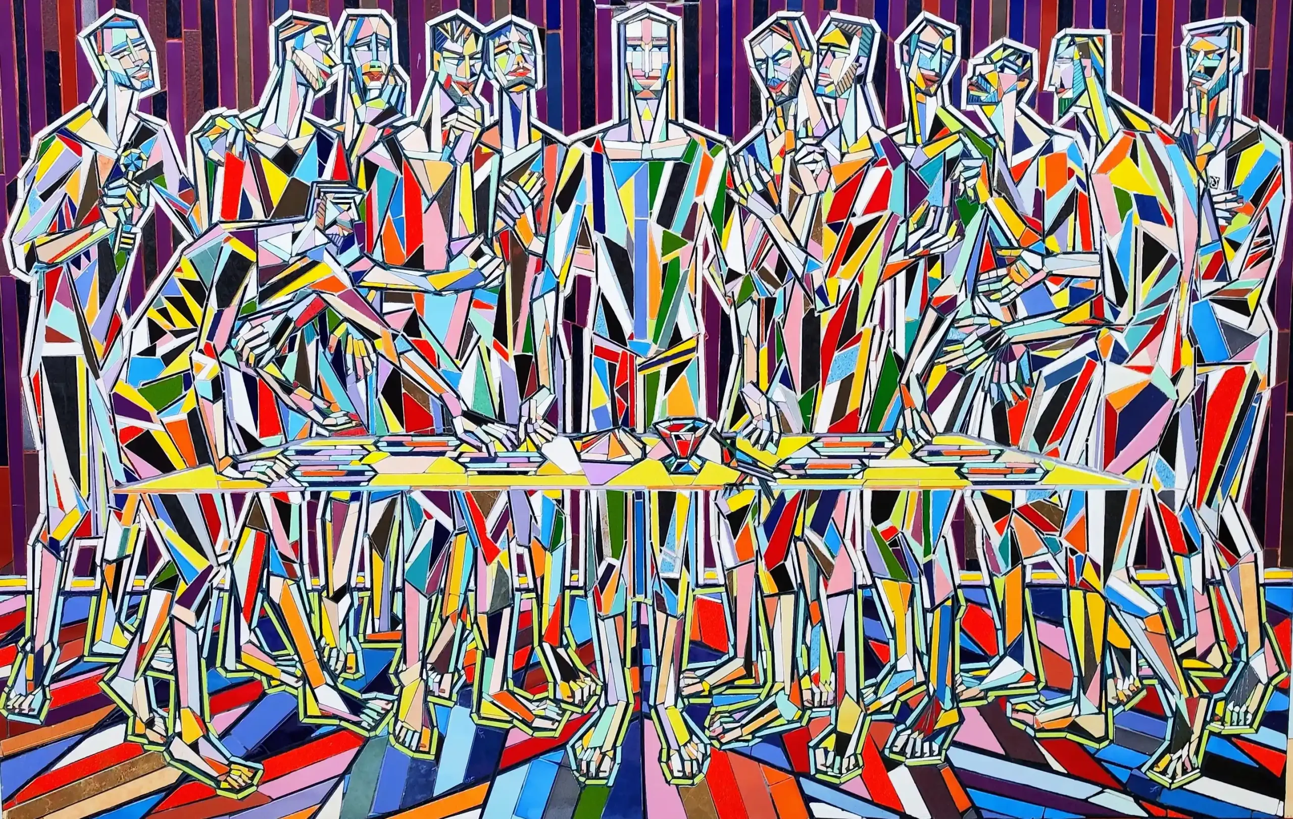 Nik Spatari, Ultima Cena, 2011. MuSaBa, Mammola