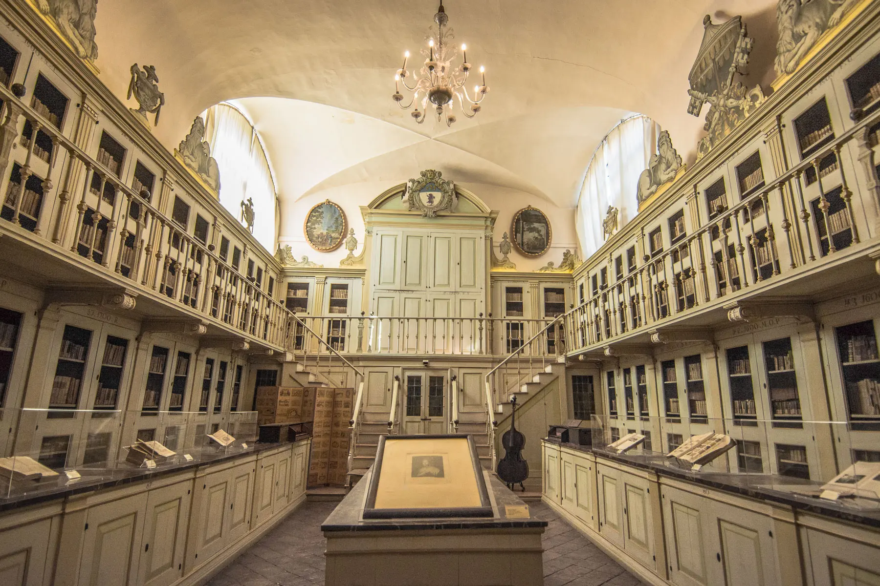 Sala dei Notai. Biblioteca Manfrediana, Faenza