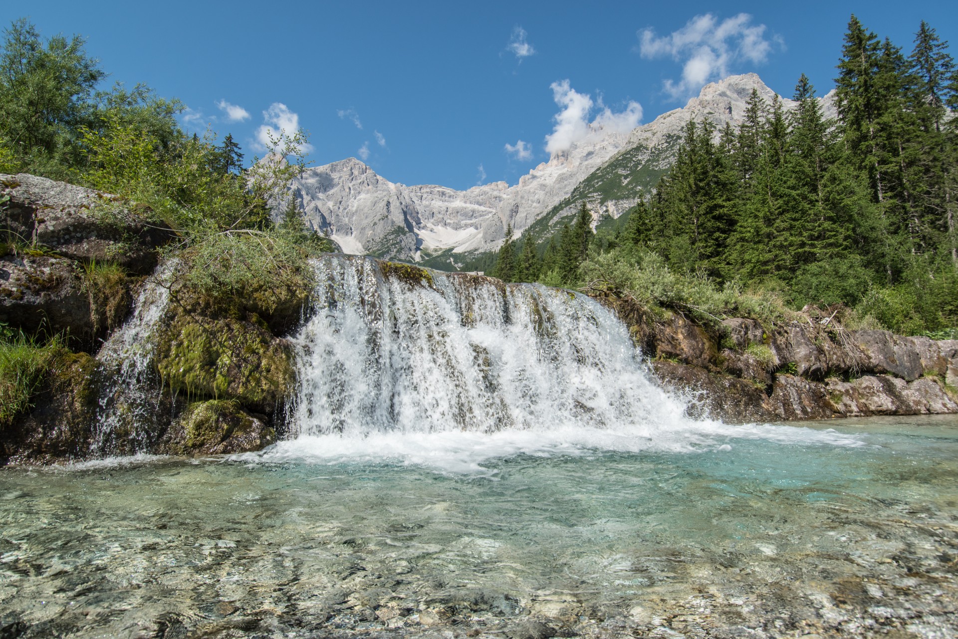 Il Rio Fiscalino, nell’omonima valle. Sud Tirol.