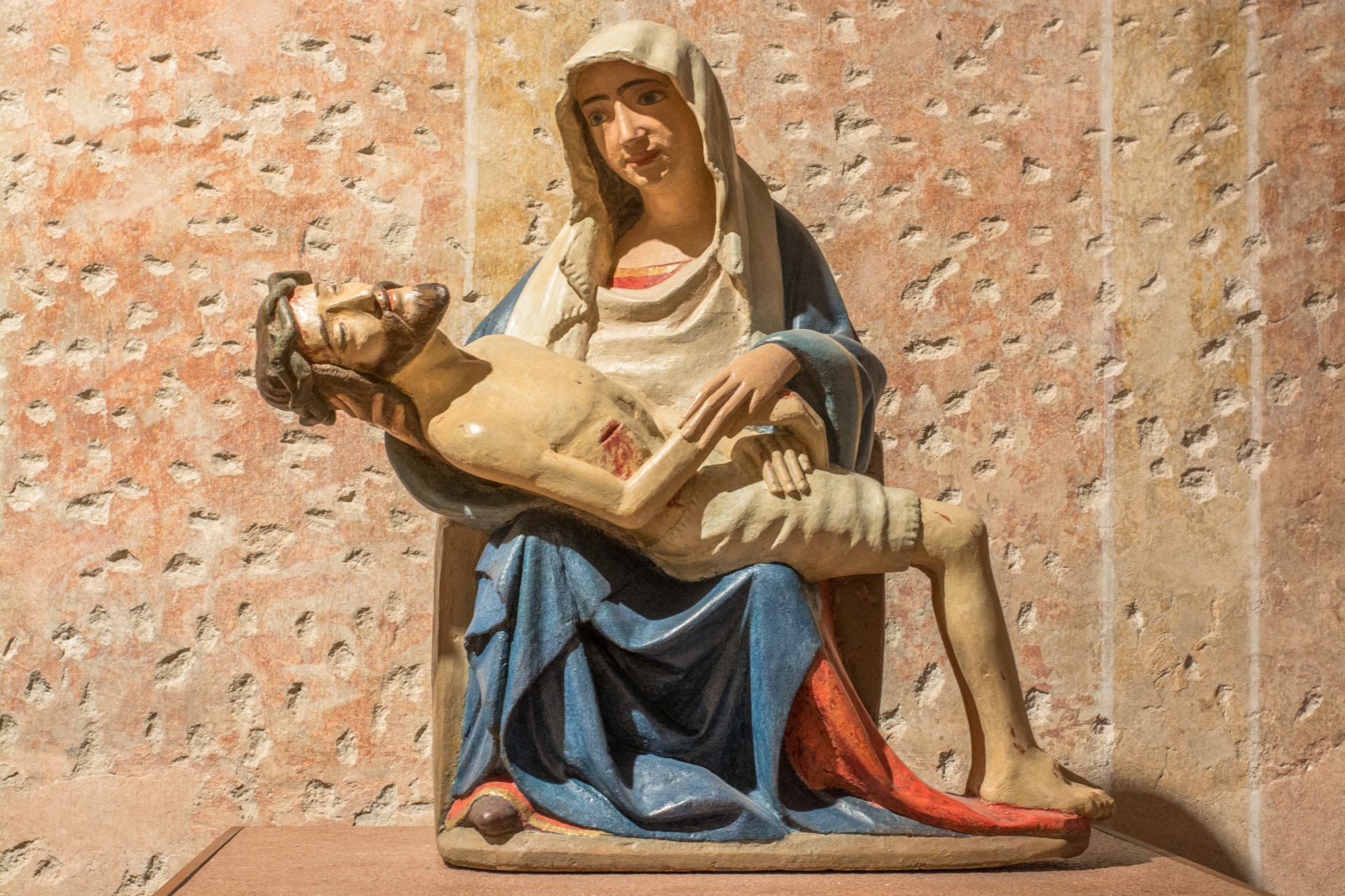 Statua ex voto di ambito popolare. Museo Diocesano, Feltre