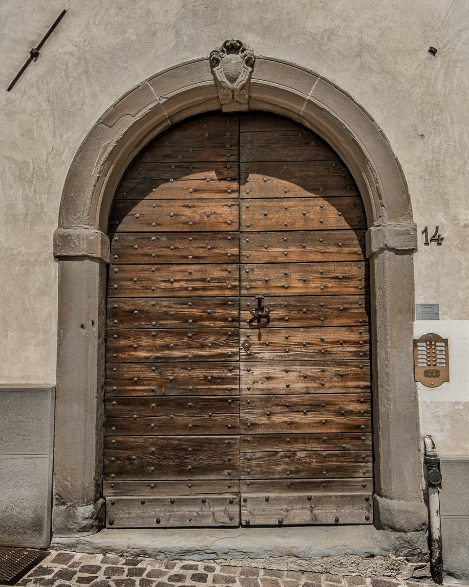 Via Porta Dipinta. Bergamo.