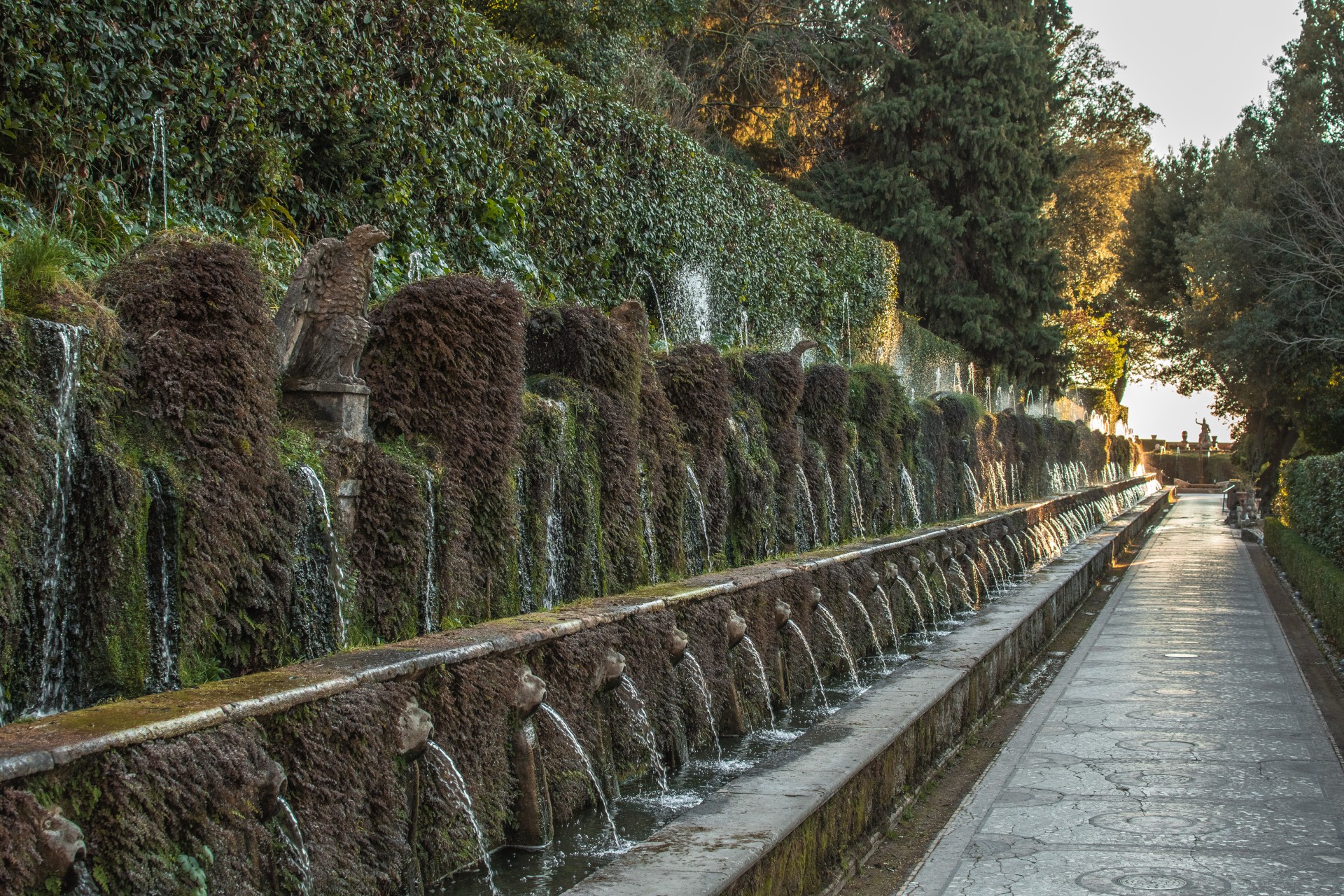 Cento fontane. Villa D’Este, Tivoli