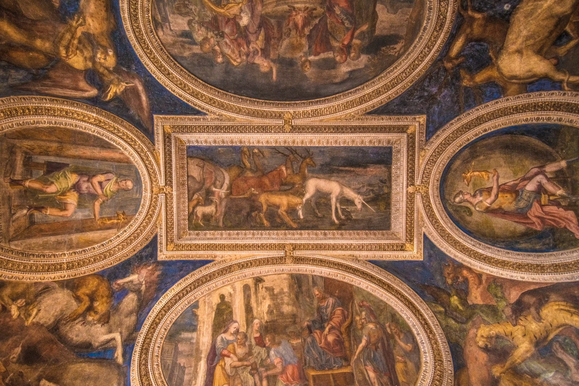 Camera di Giulio Cesare e Alessandro Magno, Palazzo Giardino, Sabbioneta