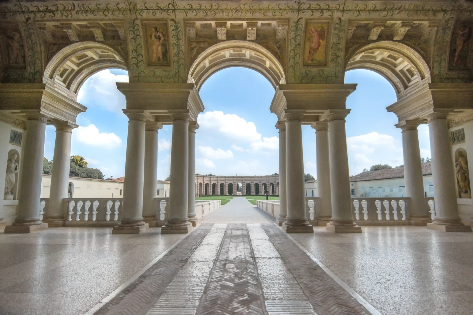 Loggia di Davide, Palazzo Te, Mantova