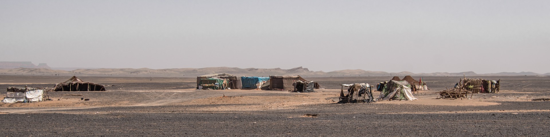 Villaggio nomade, Merzouga, Marocco