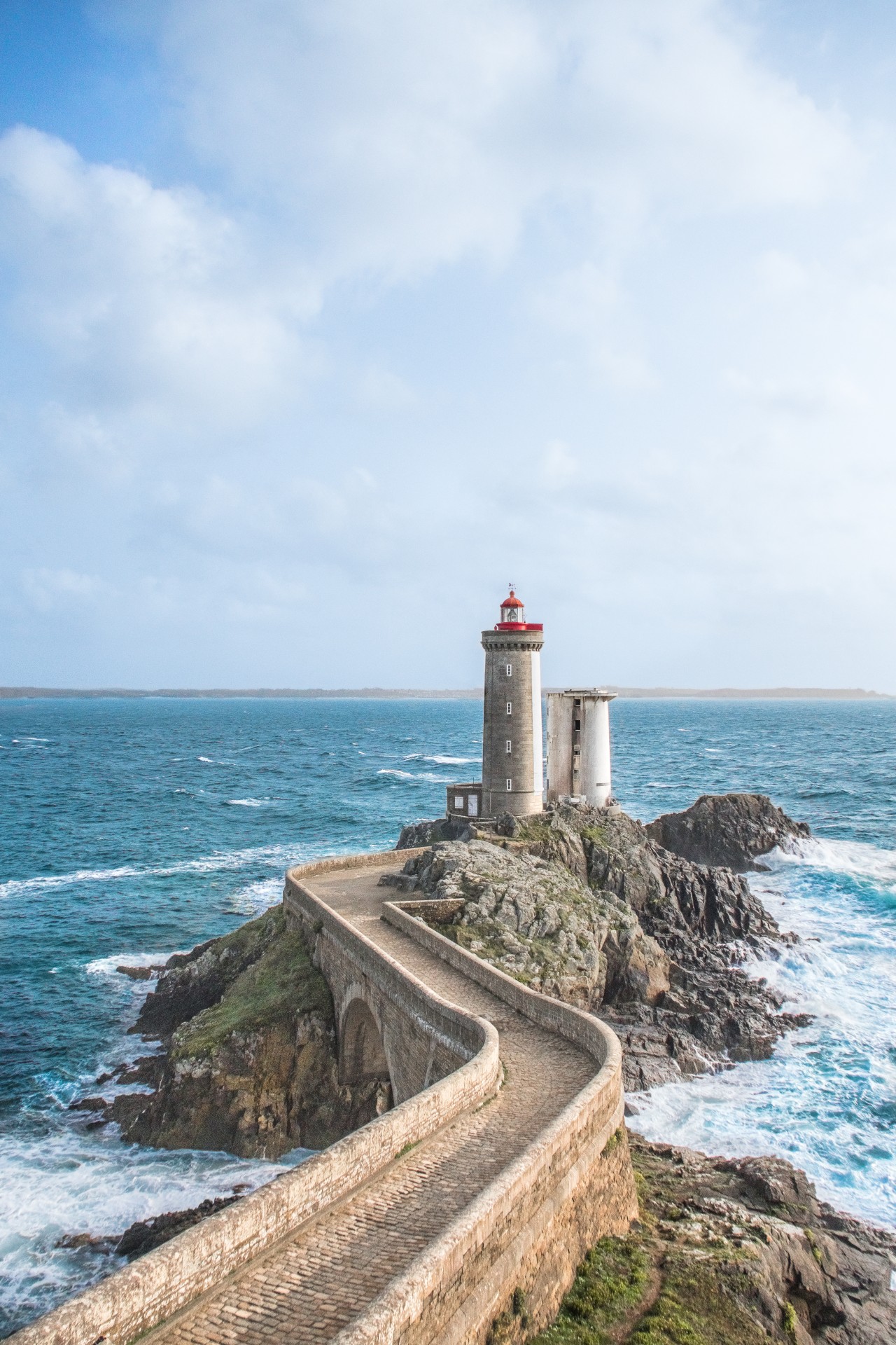 Phare de Petit Minou, Plouzané, Finistère. Bretagna, Francia.