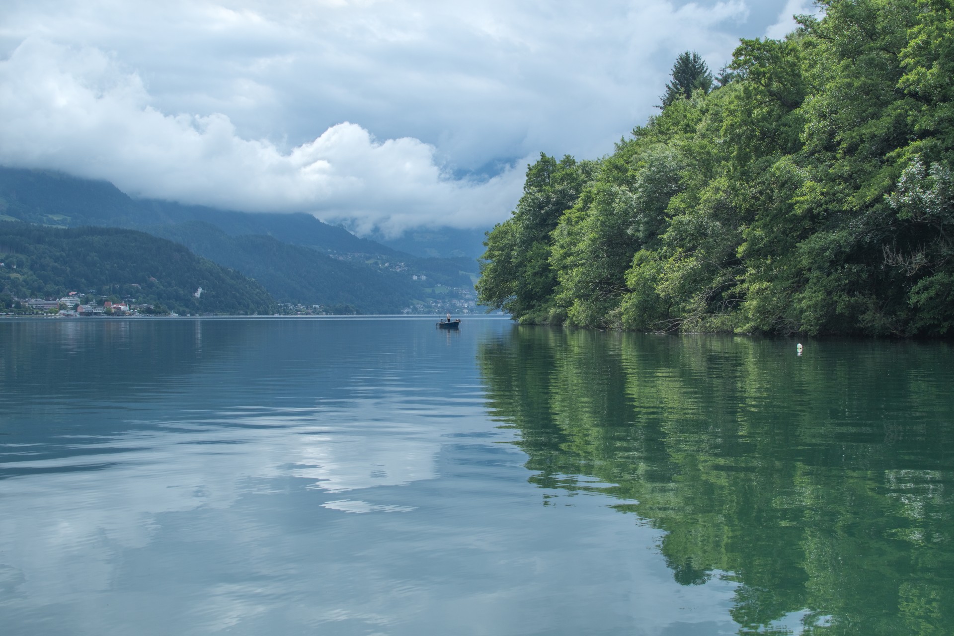 Riflessi sul Lago Millstätter, Carinzia