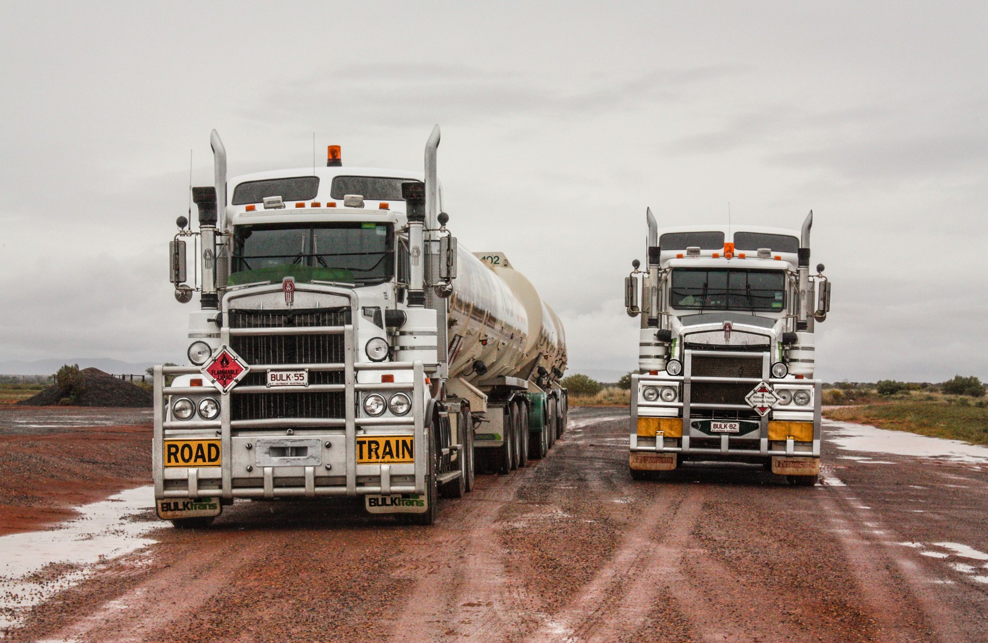 I roadtrain dell’Outback australiano