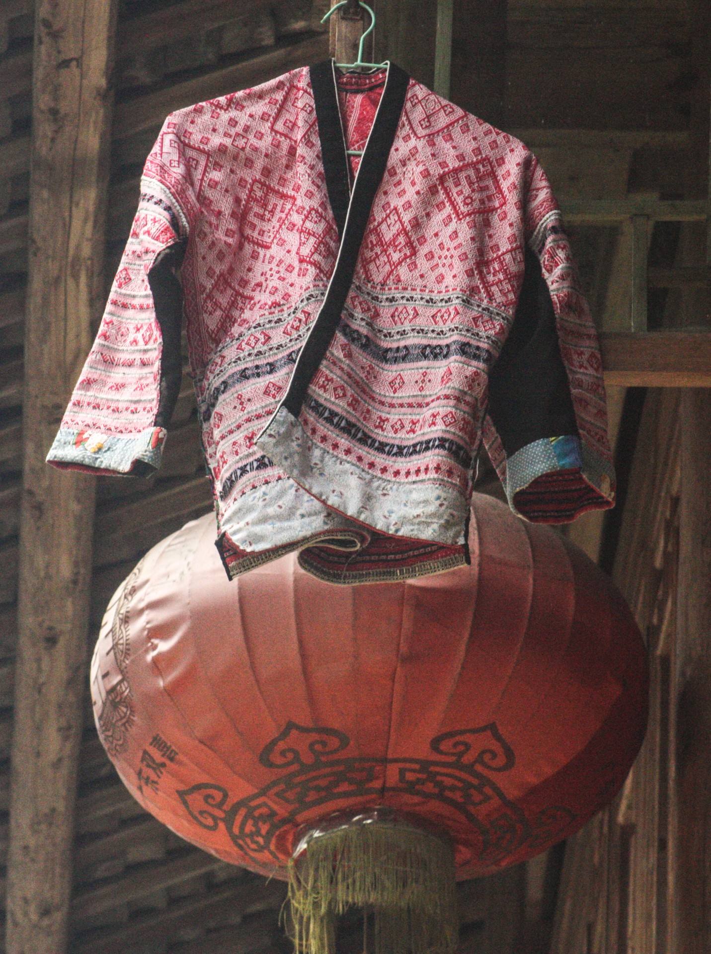 Villaggio dell’etnia Yao, particolare. Provincia del Guangxi, Cina Meridionale