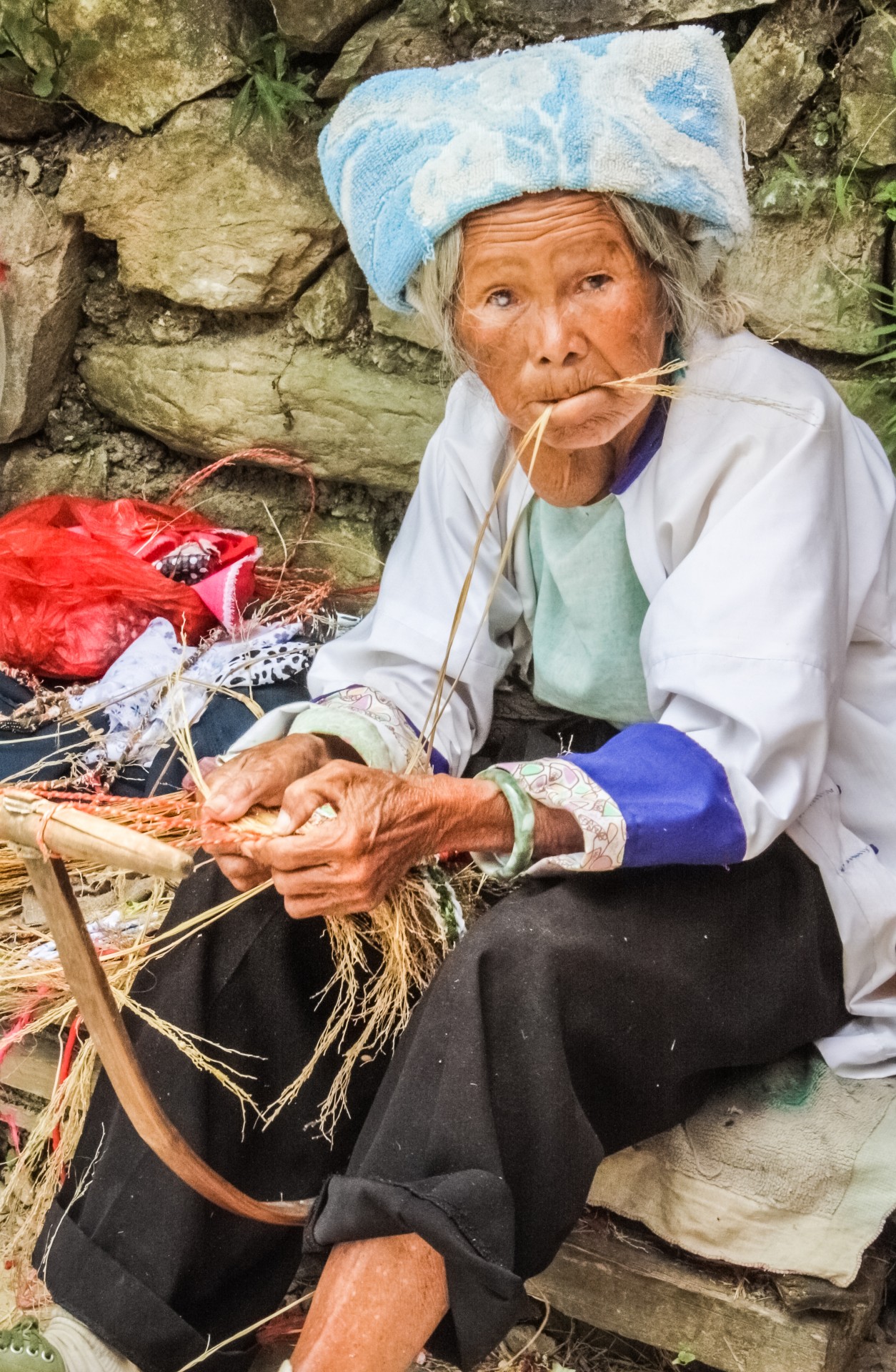 Donna dell’etnia del Guangxi, Cina Meridionale
