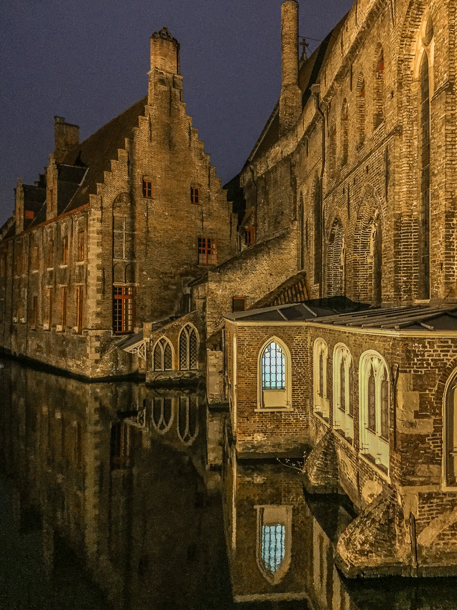 Lungo i canali di Bruges, Belgio