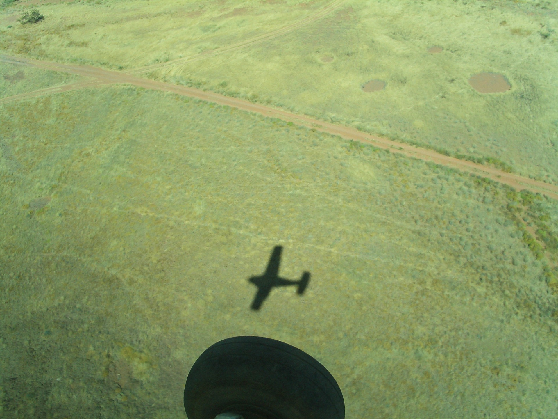 Volo cessna sulle vastità del Kaokaland, Namibia