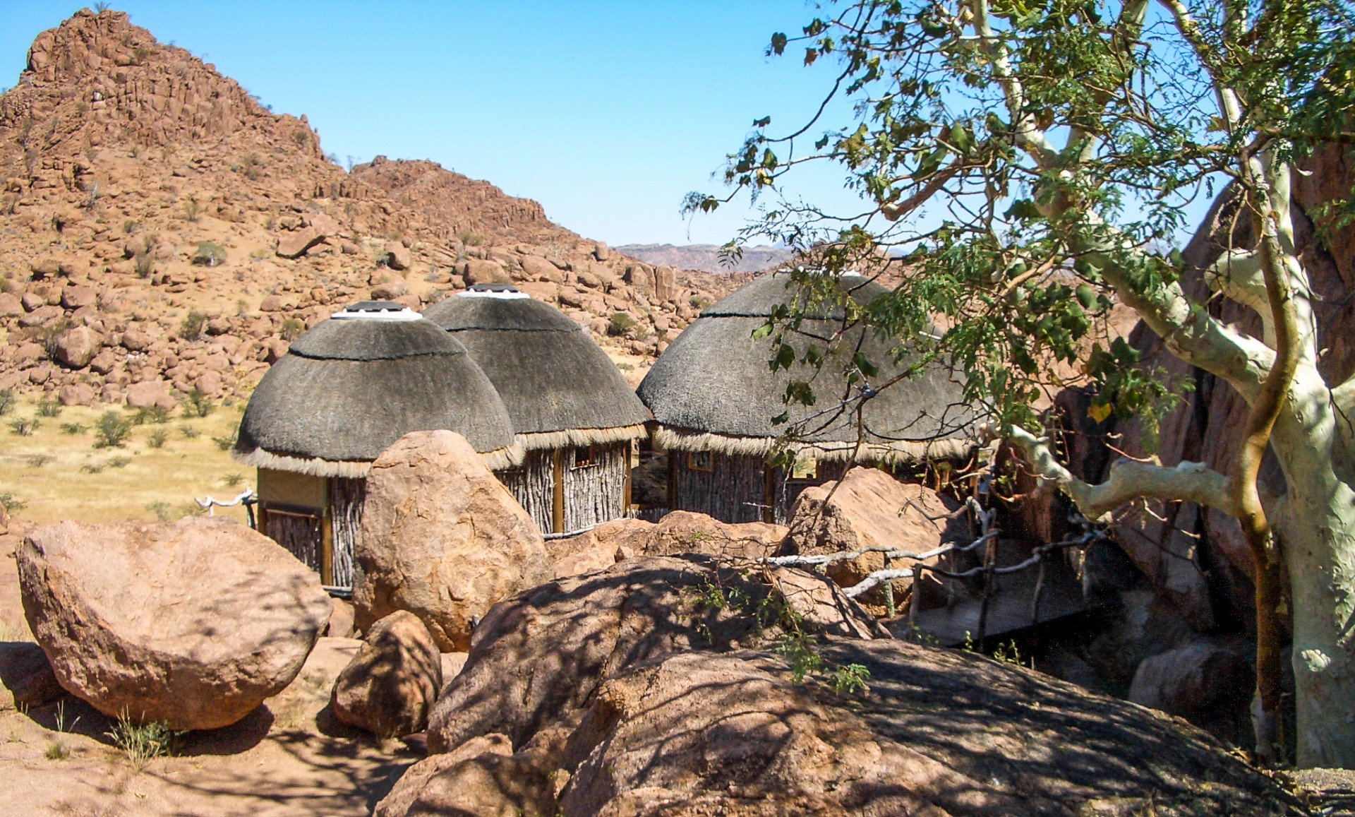 La camera al Mowani Mountain Camp, Damaraland, Namibia