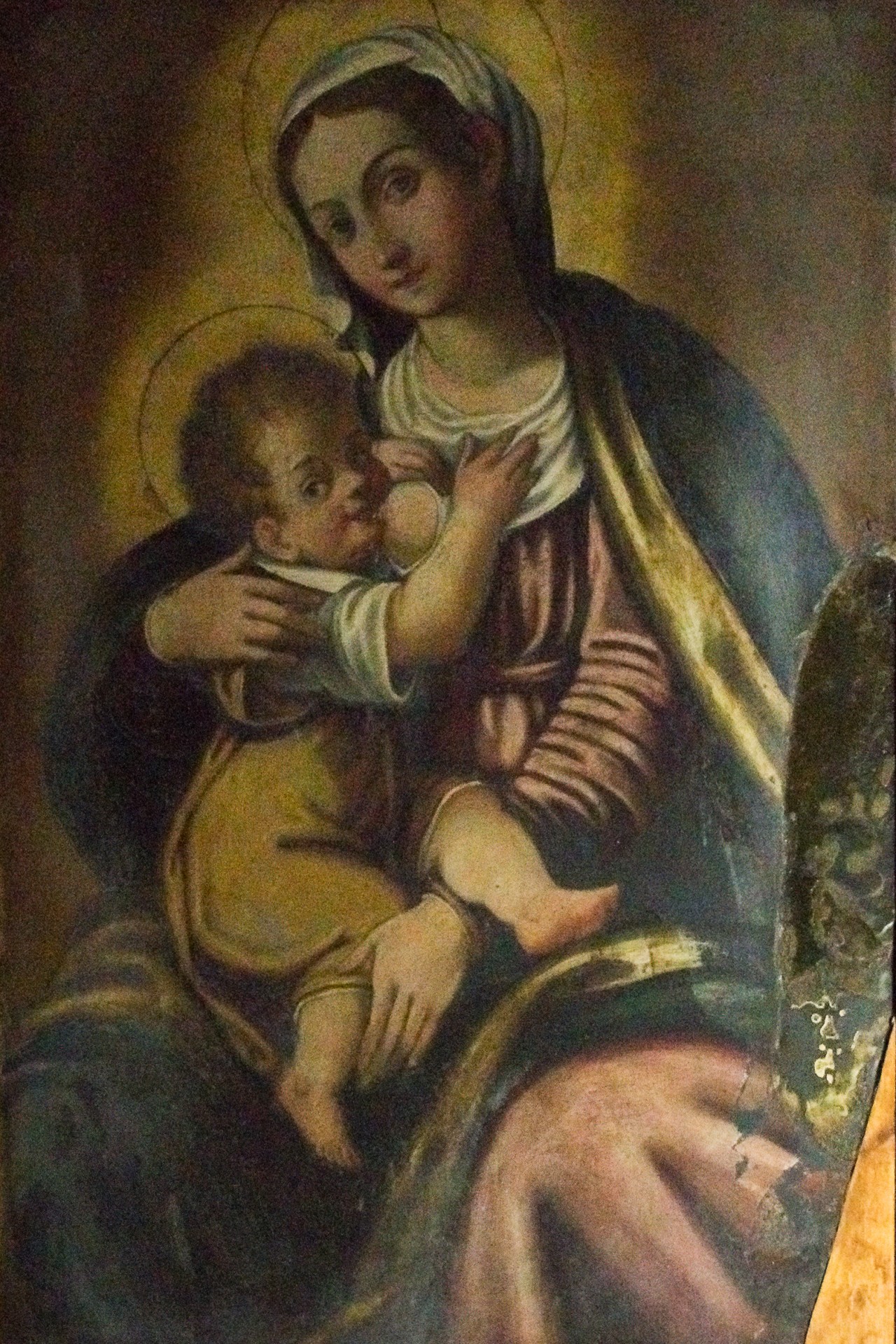 Madonna con Bambino. Chiesa di San Francesco. Petralia Sottana