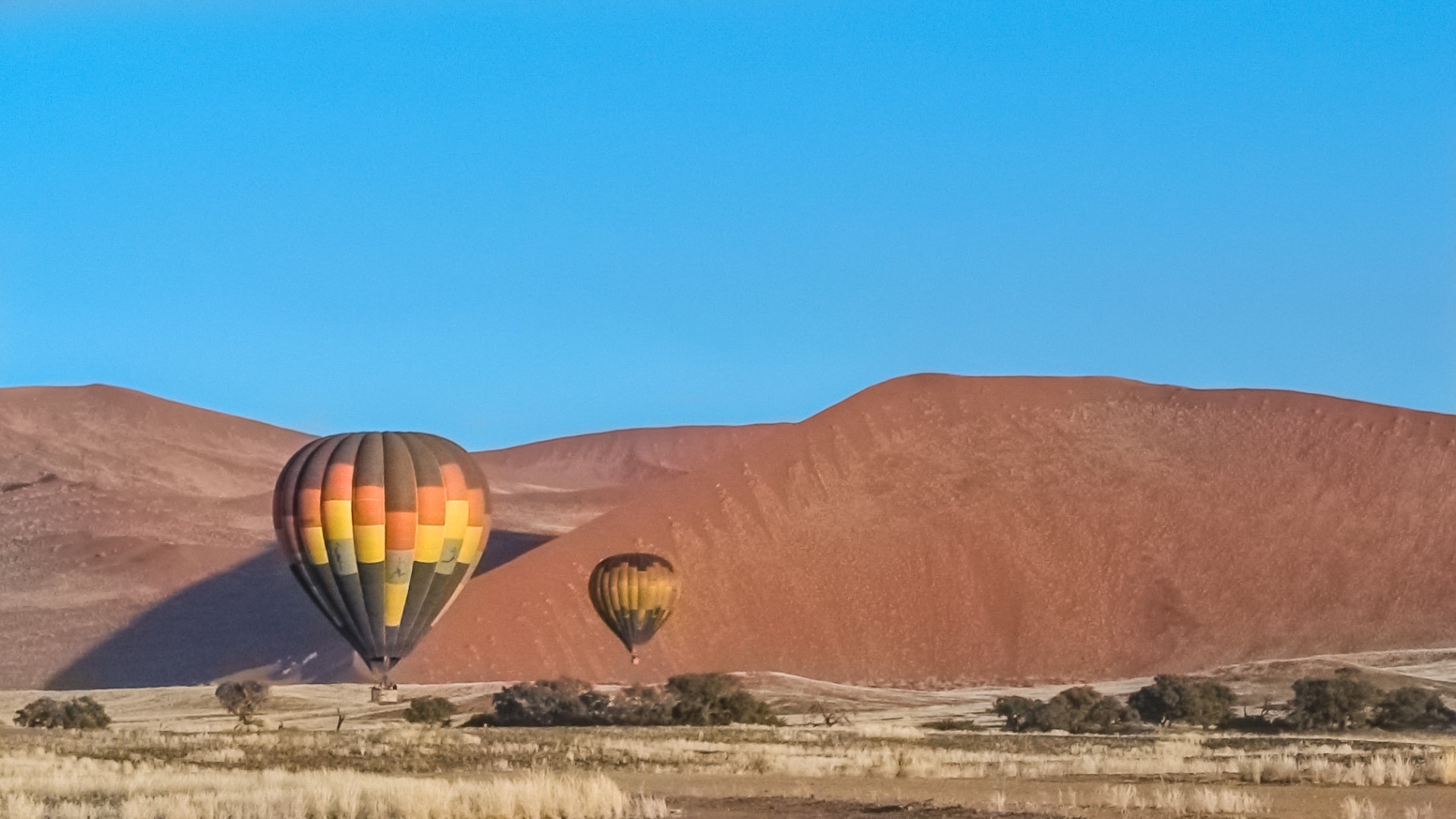Mongolfiere a Sossusvlei, Namibia