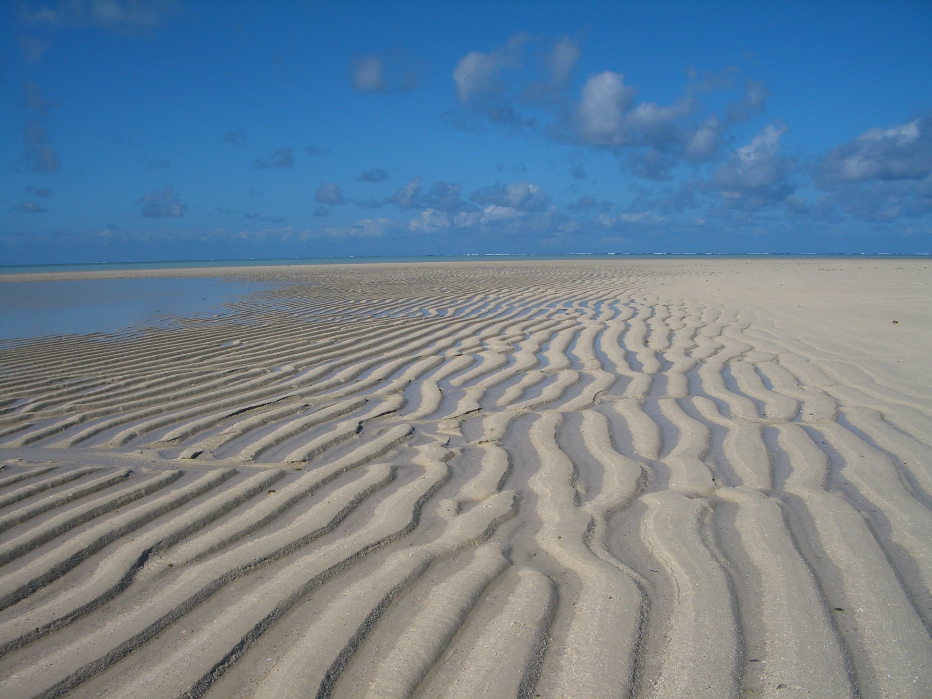 Bassa marea a Medjumbe Island. Arcipelago delle Quirimbas, Mozambico