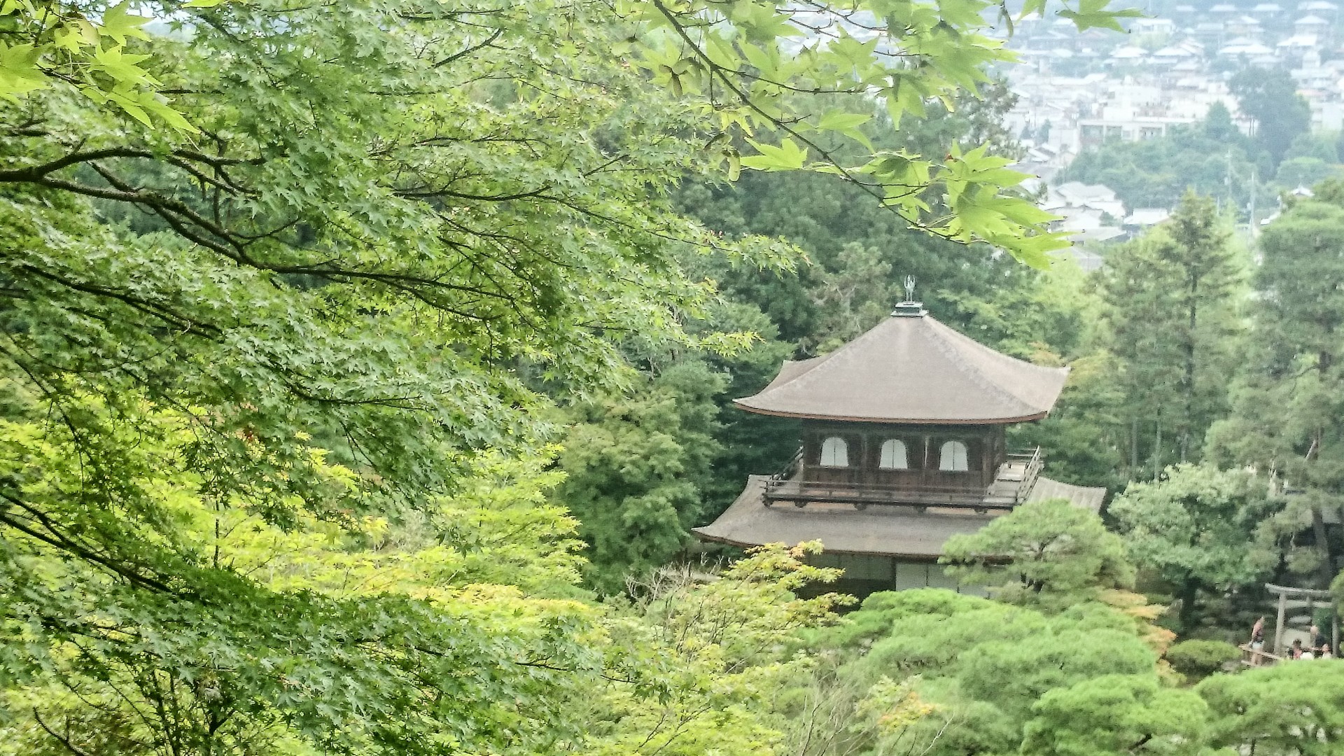 Il Padiglione d’Argento o Tempio di Ginkakuji, Higashiyama, Kyoto, Giappone