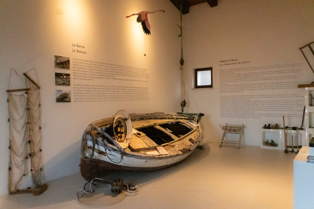 Barca tradizionale – MuMA, Museo del Mare e dei Maestri d’Ascia – Sant’Antioco, Sulcis, Sardegna