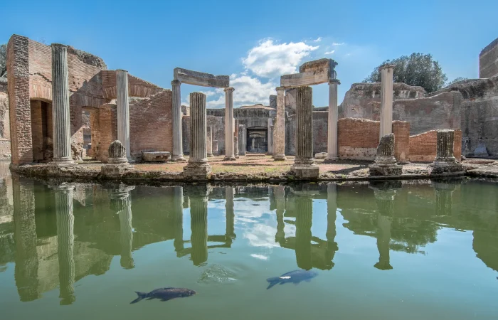 Teatro Marittimo. Villa Adriana. Tivoli, Lazio