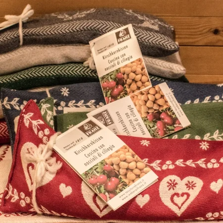 I cuscini con i noccioli di ciliegia