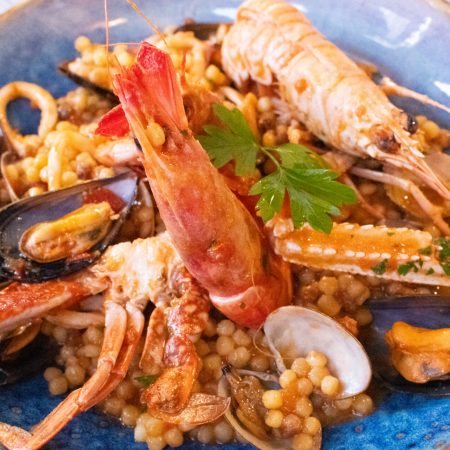 La fregula ai frutti di mare. La ricetta dello chef Giovanni Monte